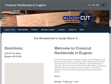 Tablet Screenshot of crosscuteugene.com